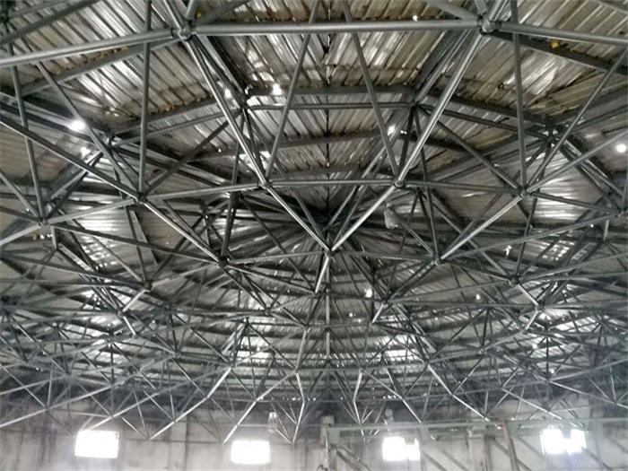 金昌洗煤厂蓄水池网架